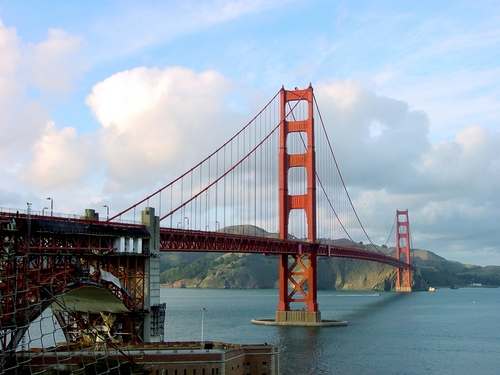 Ankunft in San Francisco um 20:42 Uhr.